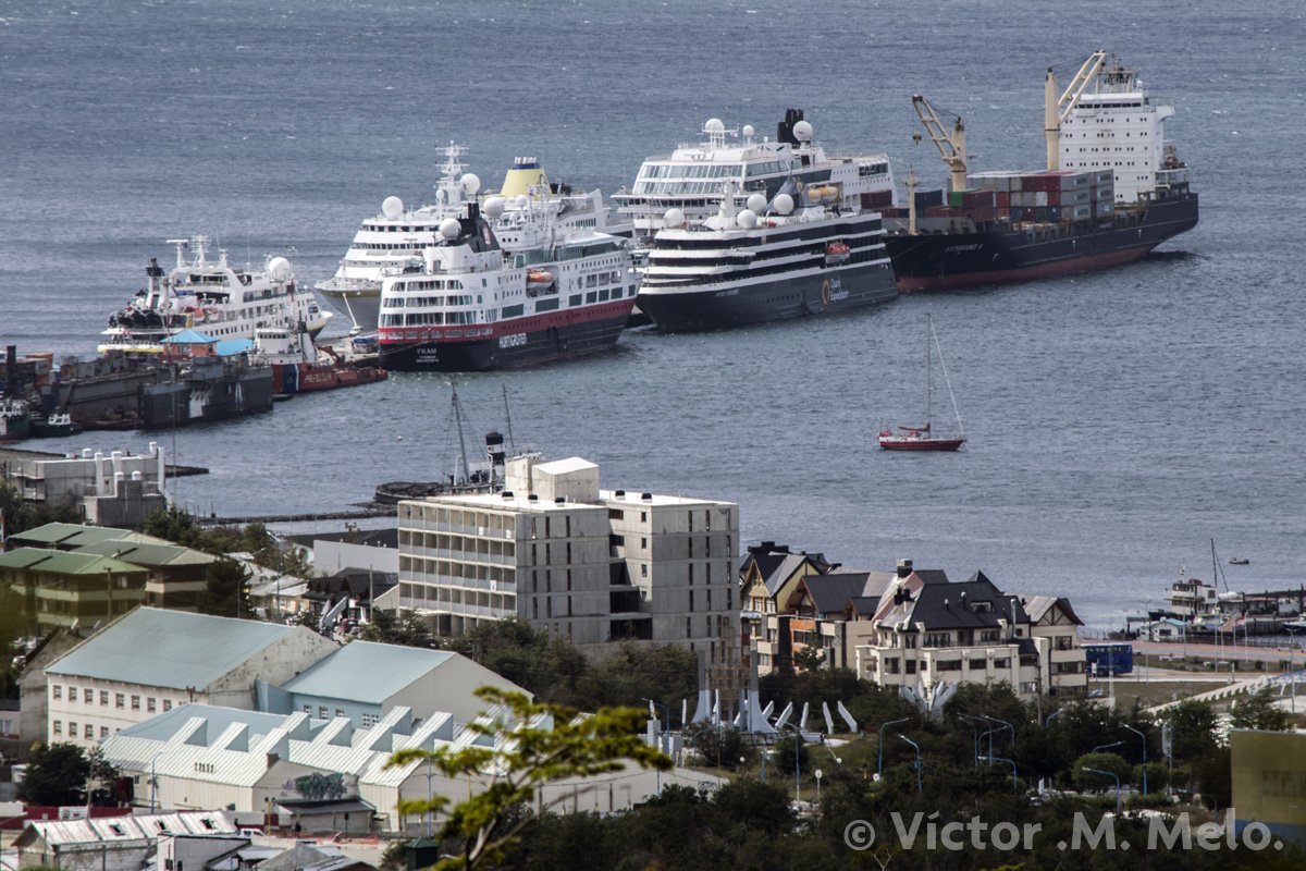 El puerto de Ushuaia